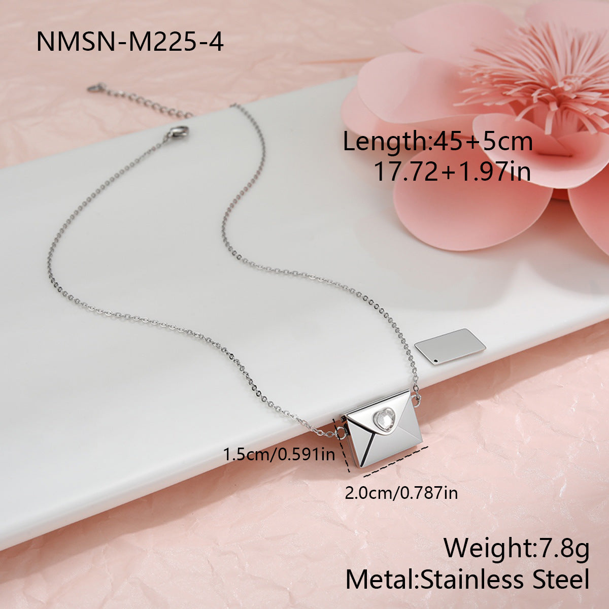 Valentine's Day gift: heart necklace